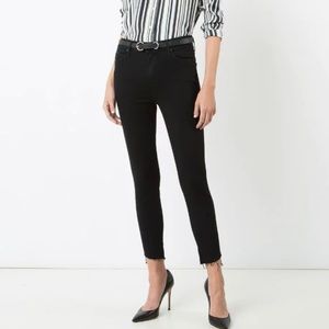 Mother Black Skinny Jean